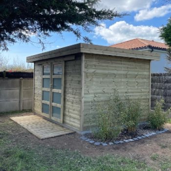 Abri de jardin en bois - Vintage